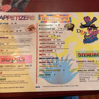 Dos Taquitos - Menu - Mexican Near Me - Raleigh, North Carolina
