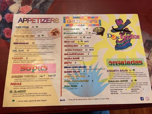 Menu photo 2 Dos Taquitos Raleigh, NC