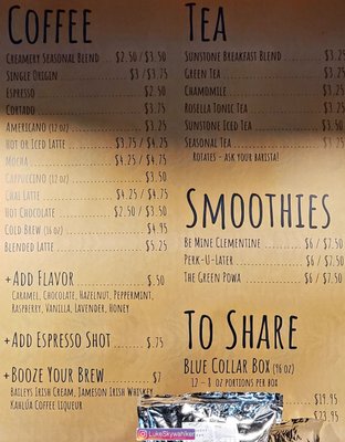 Menu photo 5 Blue Collar Coffee Indianapolis, IN Menu photo 5 Blue Collar Coffee Indianapolis, IN