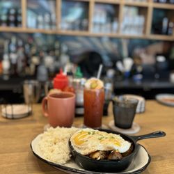 Bayan Ko Diner - Sisig shishito hash and drinks