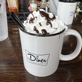 The Diner - Hot chocolate! - New American Near Me - Nashville, Tennessee The Diner - Hot chocolate! - New American Near Me - Nashville, Tennessee