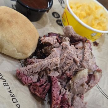 Dickey's Barbecue Pit - Chopped brisket. Mac and cheese - Barbeque Near Me - Dallas, Texas Dickey's Barbecue Pit - Chopped brisket. Mac and cheese - Barbeque Near Me - Dallas, Texas