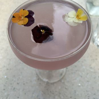 Ol Days - The spring floral cocktail. It was perfect! - Breakfast & Brunch Near Me - Miami, Florida
