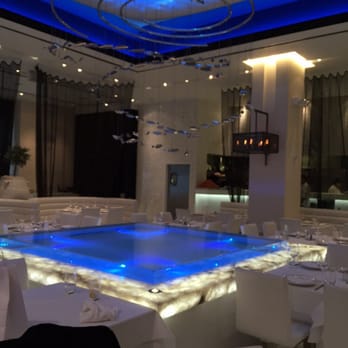 Limani - Beautiful pool in middle of the restaurant. This photo is a bit misleading as the restaurant is really quite bright. - Mediterranean Near Me - New York, New York Limani - Beautiful pool in middle of the restaurant. This photo is a bit misleading as the restaurant is really quite bright. - Mediterranean Near Me - New York, New York