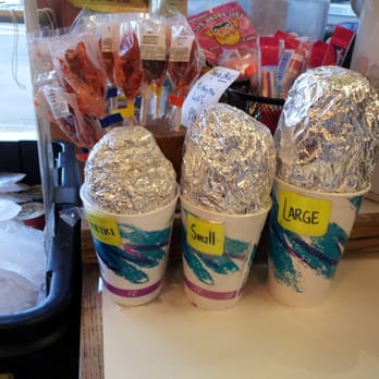 Ewa Seed Company - Different sizes of shave ice. - Desserts Near Me - Ewa Beach, Hawaii Ewa Seed Company - Different sizes of shave ice. - Desserts Near Me - Ewa Beach, Hawaii