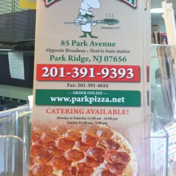 Park Pizza - Pizza Near Me - Park Ridge, New Jersey