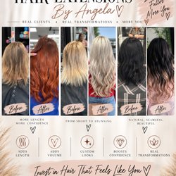 Salon West & Spa - Hair extensions!