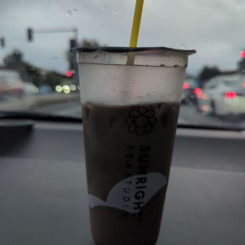 Sunright Tea Studio - Sunnyvale - Blueberry oat machta - Bubble Tea Near Me - Sunnyvale, California