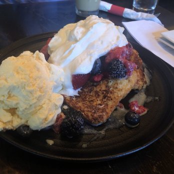 Troop PVD - French toast with ice cream - New American Near Me - Providence, Rhode Island Troop PVD - French toast with ice cream - New American Near Me - Providence, Rhode Island