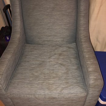 Quality Inn - FILTH. These are old stains in the fabric chair. - Hotels Near Me - Wayne, New Jersey
