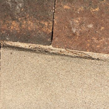 Treidgen Industries - One inch gap between pavers and graniflex they left hollow until we filled with sand - Pressure Washers Near Me Treidgen Industries - One inch gap between pavers and graniflex they left hollow until we filled with sand - Pressure Washers Near Me