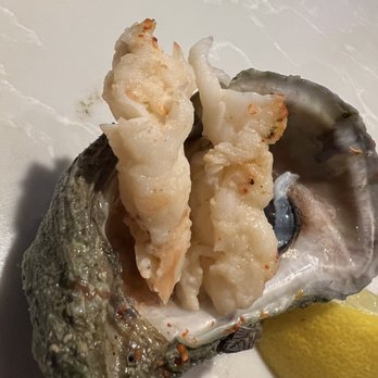 Pier 6 - The mushy shrimp from the Baller Bloody Mary. I'll pass. - Seafood Near Me - San Leon, Texas