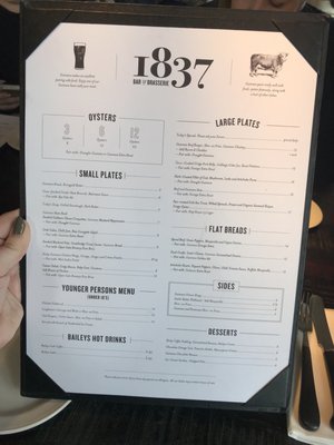 Menu photo 4 1837 Bar & Brasserie Dublin, D Menu photo 4 1837 Bar & Brasserie Dublin, D