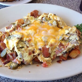 Pegah's Kitchen - Spicy jalapeño skillet, so good! - American Near Me - San Marcos, California Pegah's Kitchen - Spicy jalapeño skillet, so good! - American Near Me - San Marcos, California
