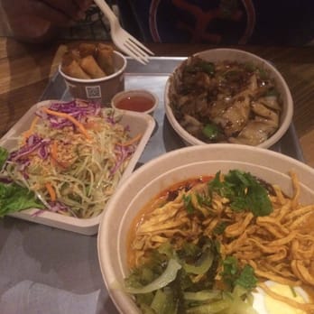 Crushcraft Thai Eats - Number1, number7,papaya salad, and egg rolls - Thai Near Me - Dallas, Texas Crushcraft Thai Eats - Number1, number7,papaya salad, and egg rolls - Thai Near Me - Dallas, Texas