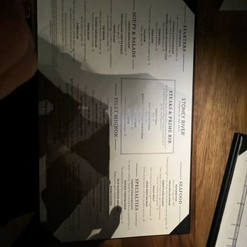 Stoney River - Menu - Steakhouses Near Me - Chesterfield, Missouri