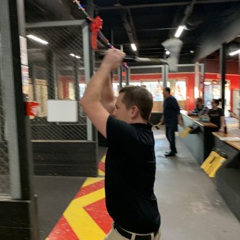 The Axe House - Two hand method. - Axe Throwing Near Me - Valley Park, Missouri The Axe House - Two hand method. - Axe Throwing Near Me - Valley Park, Missouri
