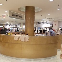 This is Macy's lingerie department.  More like a decrepit ghost town.