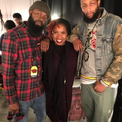 Basic Celebrity Barbershop - Me and my brother on our journey!