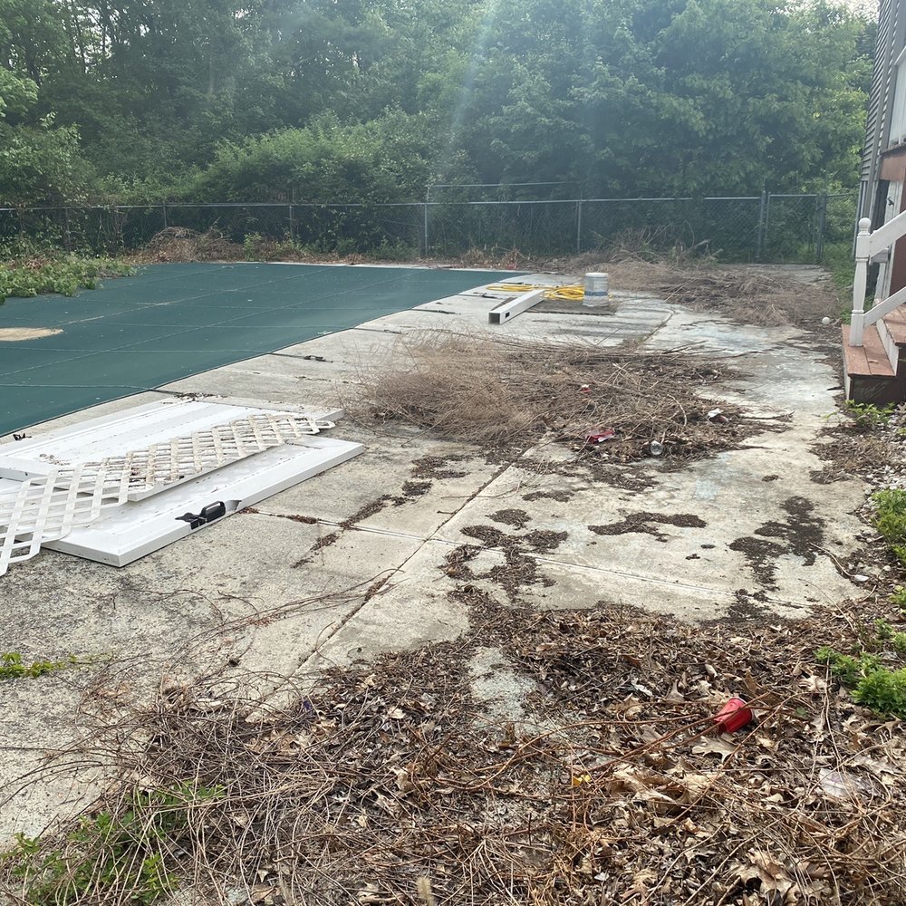 T A Services Lawn Care and Design - Work not completed, this is how he may leave your yard as well - Landscaping Near Me T A Services Lawn Care and Design - Work not completed, this is how he may leave your yard as well - Landscaping Near Me