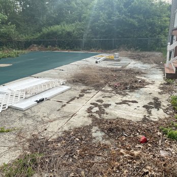 T A Services Lawn Care and Design - Work not completed, this is how he may leave your yard as well - Landscaping Near Me T A Services Lawn Care and Design - Work not completed, this is how he may leave your yard as well - Landscaping Near Me