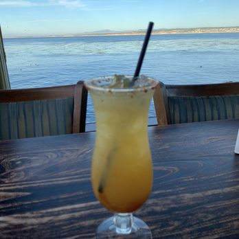 The Fish Hopper - Gorgeous view! Yummy tequila drink - Seafood Near Me - Monterey, California