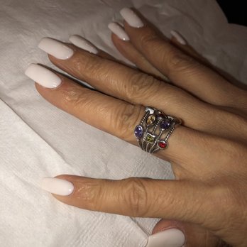Magic Nails - All white! - Nail Salons Near Me - Willowbrook, Illinois