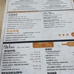Hudson Valley Beer Union - Menu 6/24