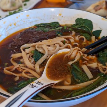 Yum Dumpling - hand-tossed beef noodle soup - Noodles Near Me - Orange, California Yum Dumpling - hand-tossed beef noodle soup - Noodles Near Me - Orange, California