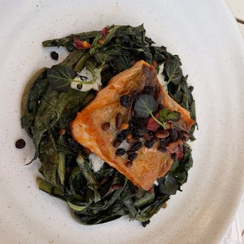 The Revere Room - Crispy Salmon - New American Near Me - Montecito, California The Revere Room - Crispy Salmon - New American Near Me - Montecito, California
