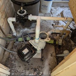 Kiwi Pool Repair - New Pump Finished Installation