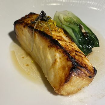 The Pines Modern Steakhouse - Miso Glazed Chilean Sea Bass - Steakhouses Near Me - S Highland, California The Pines Modern Steakhouse - Miso Glazed Chilean Sea Bass - Steakhouses Near Me - S Highland, California