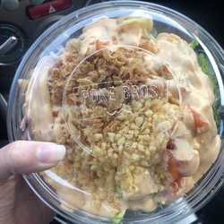 Poke Bros - Spicy salmon Build Your Own Poke Bowl