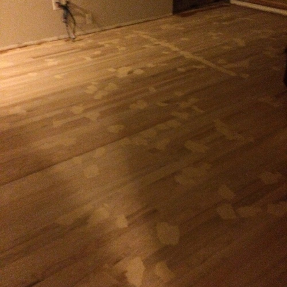 Willow Glen Floor - This is after it was sanded and holes filled - Flooring Near Me Willow Glen Floor - This is after it was sanded and holes filled - Flooring Near Me