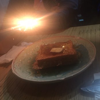Patois Toronto - French toast with a velvety peanut butter center. - Chinese Near Me - Toronto, Ontario