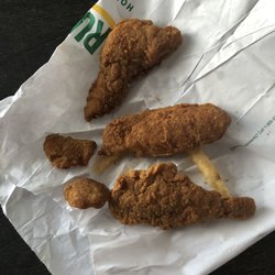 Runza - My 4 piece chicken meal. AKA the #8. The lady who took my order was also very rude. Will not go back to this location.