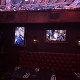 Moving pictures and floating candle ceiling Moving pictures and floating candle ceiling