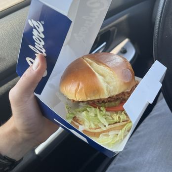 Culver's - Spicy Crispy Chicken Sandwich - Burgers Near Me - Rochelle, Illinois