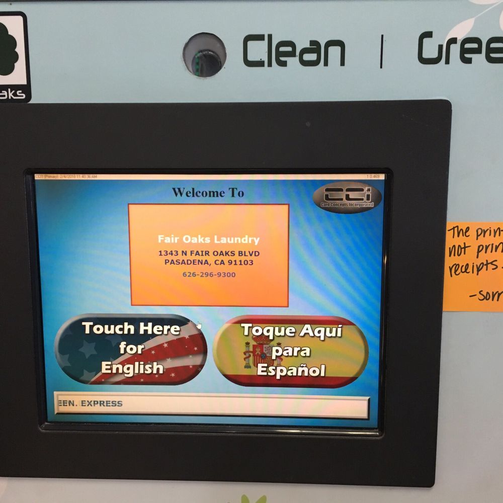 Fair Oaks Laundry - Laundromat Near Me - Pasadena, California
