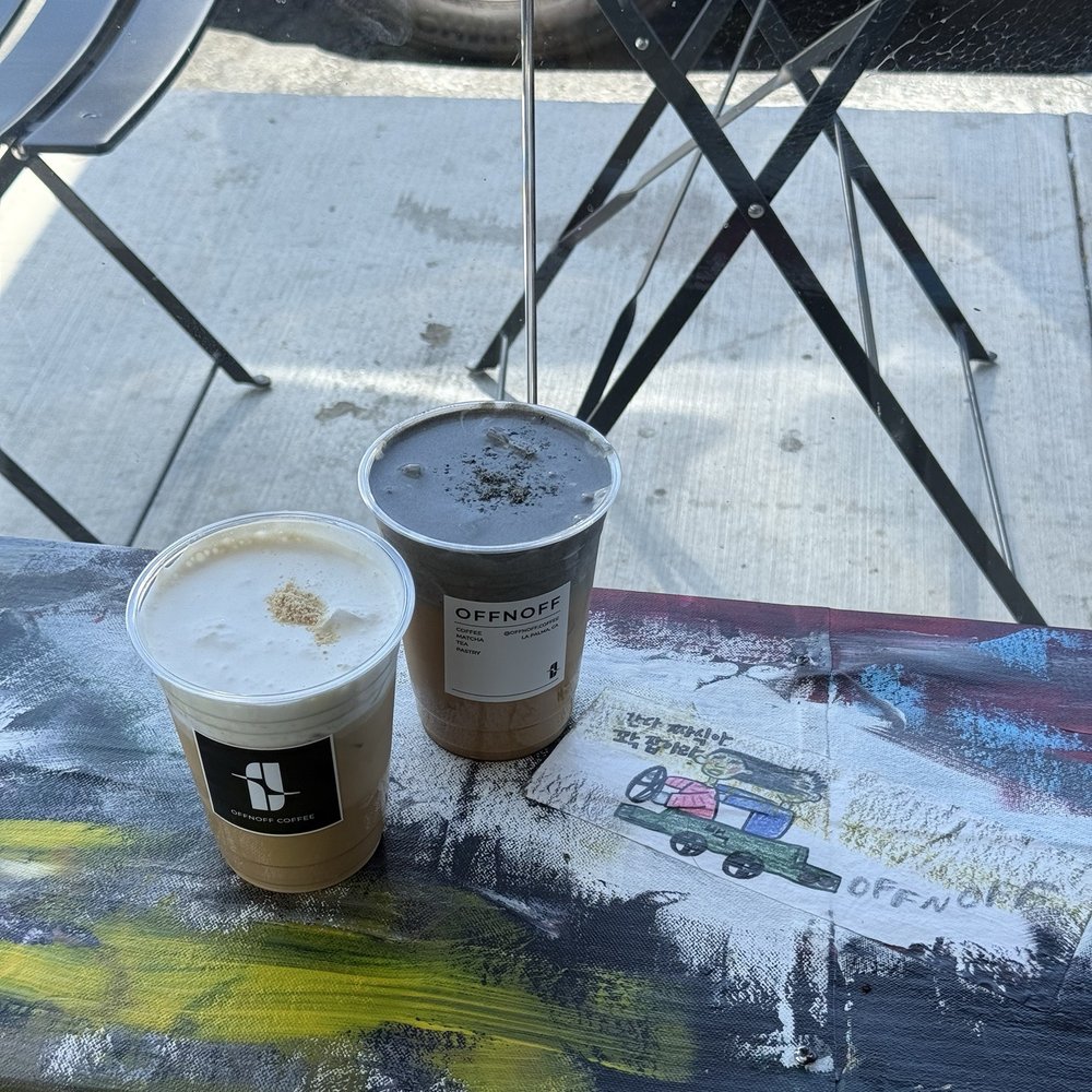 OFFNOFF COFFEE - off latte + on latte - Coffee & Tea Near Me - La Palma, California OFFNOFF COFFEE - off latte + on latte - Coffee & Tea Near Me - La Palma, California