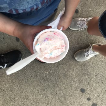 Katie's Korner Ice Cream - a person holding a bowl of ice cream - Ice Cream & Frozen Yogurt Near Me - Geneva, Ohio Katie's Korner Ice Cream - a person holding a bowl of ice cream - Ice Cream & Frozen Yogurt Near Me - Geneva, Ohio