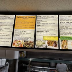 Rico’s Mexi Tacos - Menu 2