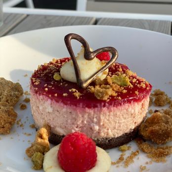 Canvas - Raspberry Cheesecake Tart. - New American Near Me - Orlando, Florida Canvas - Raspberry Cheesecake Tart. - New American Near Me - Orlando, Florida