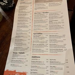 Koh Thai Tapas Bournemouth - Menu.