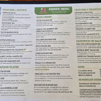 MayaFlor - Food menu - Breakfast & Brunch Near Me - San Francisco, California MayaFlor - Food menu - Breakfast & Brunch Near Me - San Francisco, California