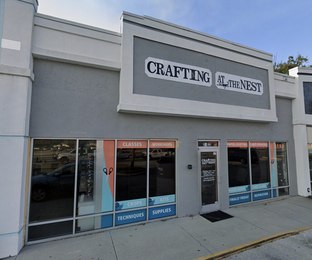 CRAFTING AT THE NEST Updated September 2024 280 Blanding Blvd