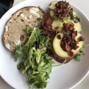 Soul Grind Coffee Roasters - Avocado toast with bacon - Coffee & Tea Near Me - Pacifica, California Soul Grind Coffee Roasters - Avocado toast with bacon - Coffee & Tea Near Me - Pacifica, California