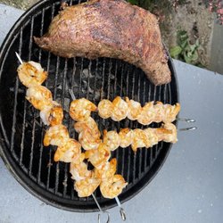 D&D Meats - Tri Tip with that SZEGED seasoning nice piece of meat!!! Skrimp from Martins