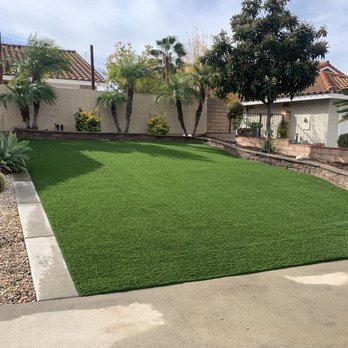 Hyperion Synthetic Turf - Front Yard - Monarch Grass - Artificial Turf Near Me