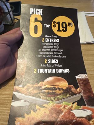 Menu photo 6 Buffalo Wild Wings Hayward, CA